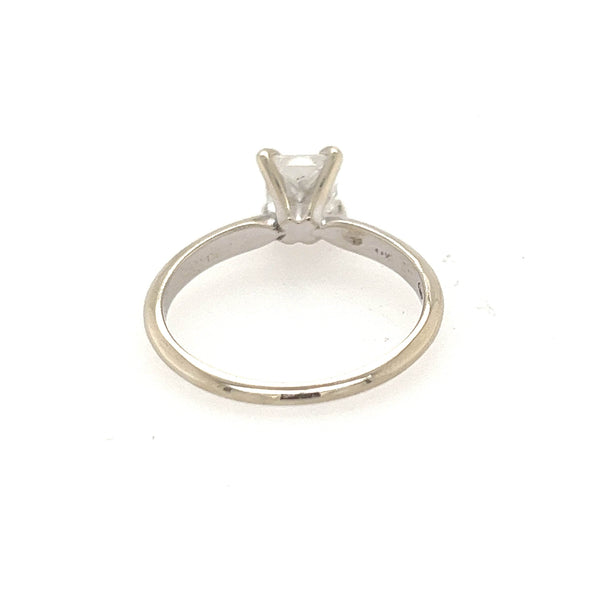 14K Princess Cut Diamond Solitaire Engagement Ring - Jewelry Design Gallery of East Windsor