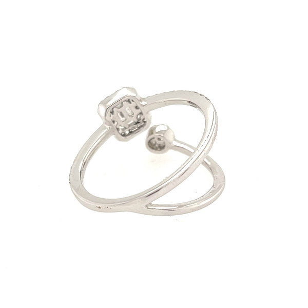 18K White Gold Diamond Fashion Ring - Jewelry Design Gallery of East Windsor